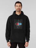 Gravitational Time Dilation Physics Hoodie - Einstein Theory Art Denim Heather