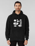 High Energy Kinetic Hoodie - Dynamic Abstract Science Design Black