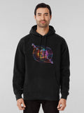 Quantum Particle Physics Hoodie - Scientific Research Theme Black