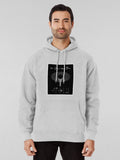 Schwarzschild Metric Black Hole Hoodie - General Relativity Art Heather Grey