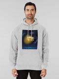 Laniakea Supercluster Map Hoodie - Galactic Science Apparel Heather Grey