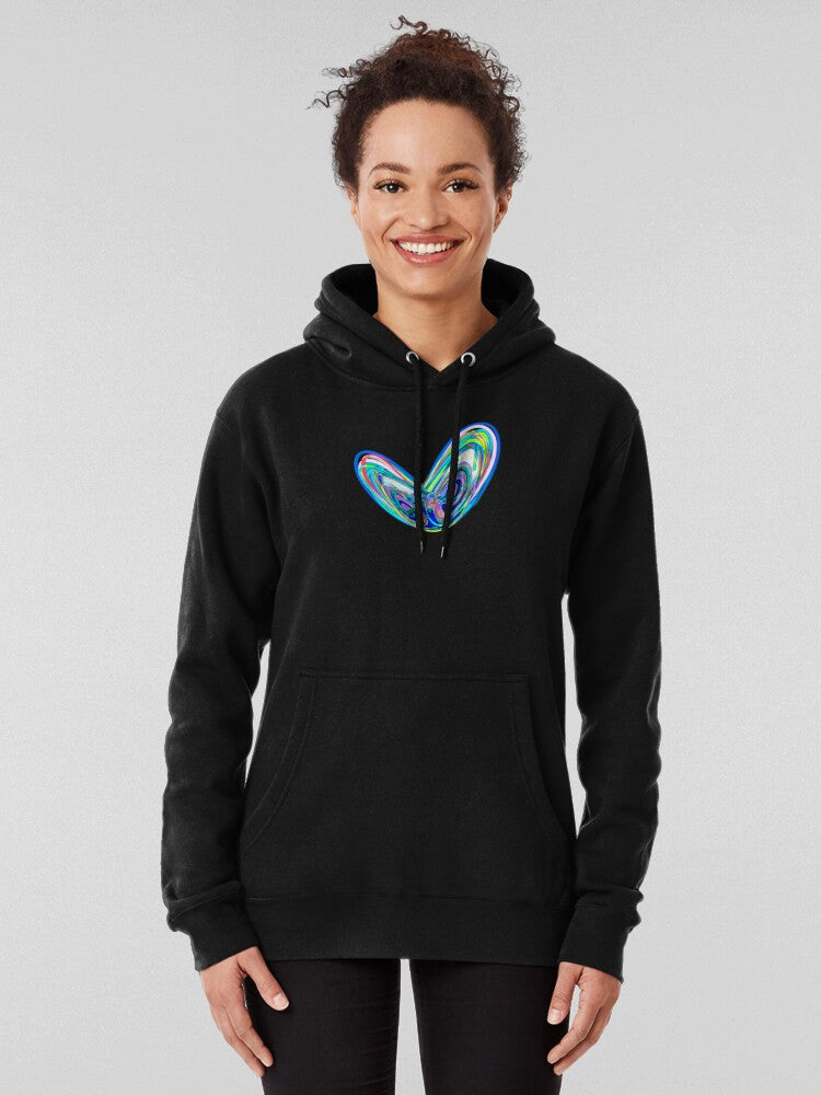Lorenz Equation Chaos Theory Hoodie - Classic Physics Math Art Black