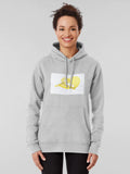 Binary Star System Hoodie - Astrophysics Astronomy Theme Gift Heather Grey