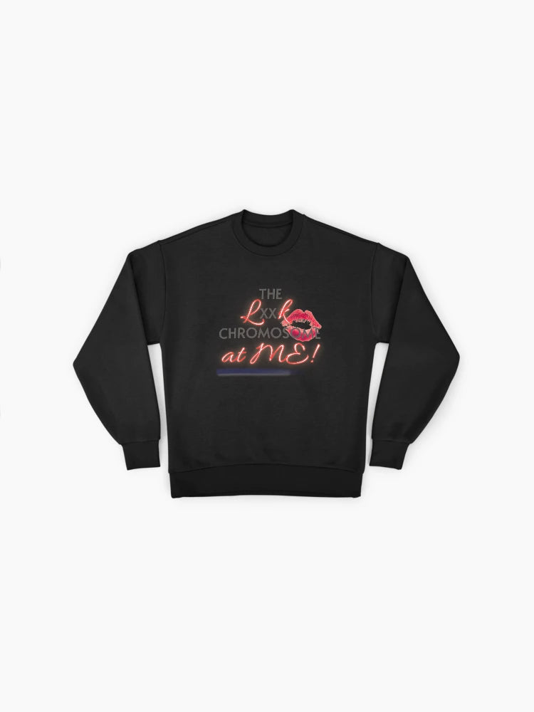 XX Chromosome Power, Feminist Science Premium Oversized Sweatshirt