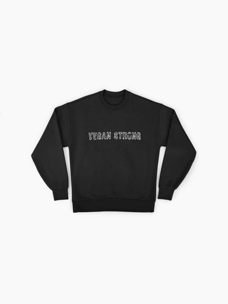 Vegan Fitness Sweatshirt: Plant-Based Protein Power, Gym Apparel