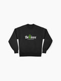 Lyme Disease Awareness Sweatshirt: "Believe" Support Message, Soft