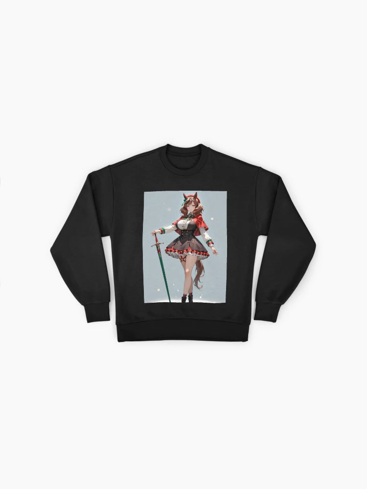 Nice Nature Warrior Sweatshirt, Fantasy Uma Musume Oversized Top