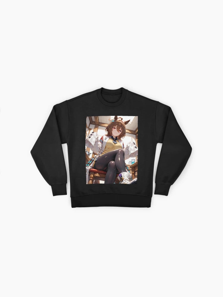 Agnes Tachyon Laboratory Genius Sweatshirt, Uma Musume Character Top