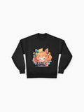 Taiki Shuttle Ultraman Chibi Sweatshirt, Kawaii Gamer Character Top