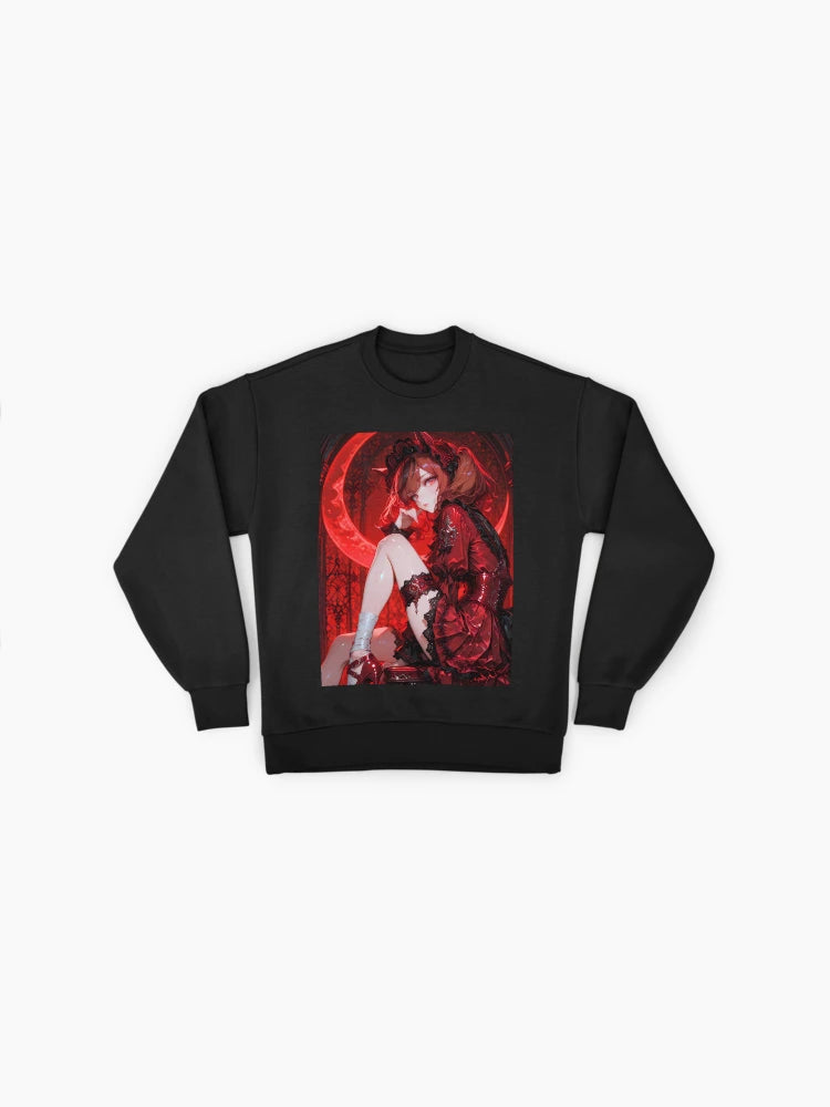 Oversized Nice Nature Sweatshirt, Uma Musume Anime Waifu Top