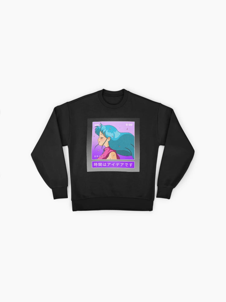 Tachyon (dream thesis) Abstract Art Sweatshirt, Surreal Graphic Top