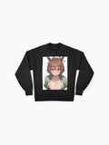 Agnes Tachyon Summer Smile Sweatshirt, Happy Anime Girl Graphic Top