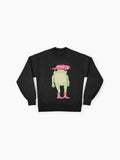 You're a Cowboy Like Me" Frog Sweatshirt | Trendy Oversized Apparel