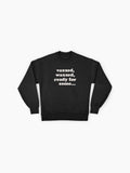 Vaxxed & Waxxed, Funny Summer-Ready Premium Oversized Sweatshirt