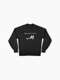 Attempted Murder Crow Sweatshirt, Funny Bird Watcher Pun Graphic