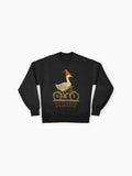 Off To Cause A Kerfuffle" Sweatshirt, Funny Mischief Quote Top