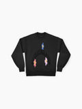 Overstimulated Graphic Statement, Premium Oversized Sweatshirt