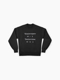 Tachyoff ∞ Tachyon Physics Joke Sweatshirt, Premium Oversized Top