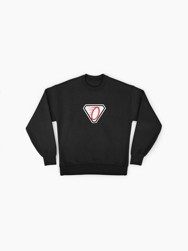 Tachyon Icon Minimalist Sci-Fi Sweatshirt, Premium Oversized Pullover