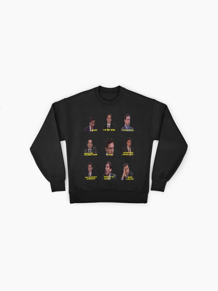 The Office Michael Scott Quotes Sweatshirt | Funny TV Show Fan Top