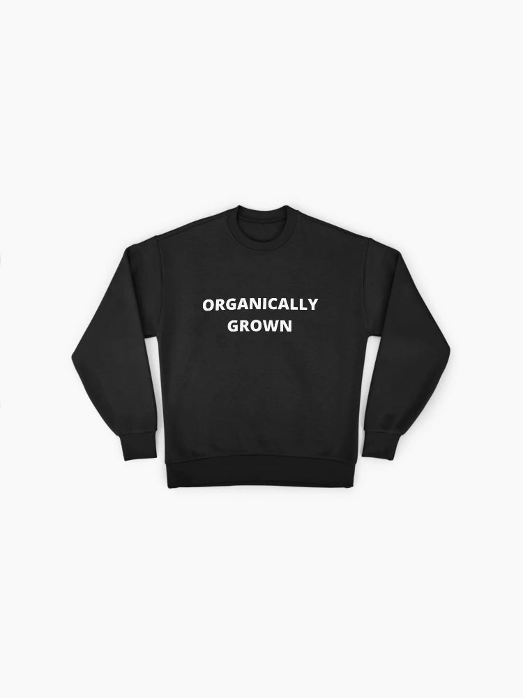 Organically Grown, Natural Lifestyle Premium Oversized Sweatshirt