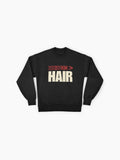 Balding and Bold" Testosterone Over Hair, Funny Pride Sweatshirt