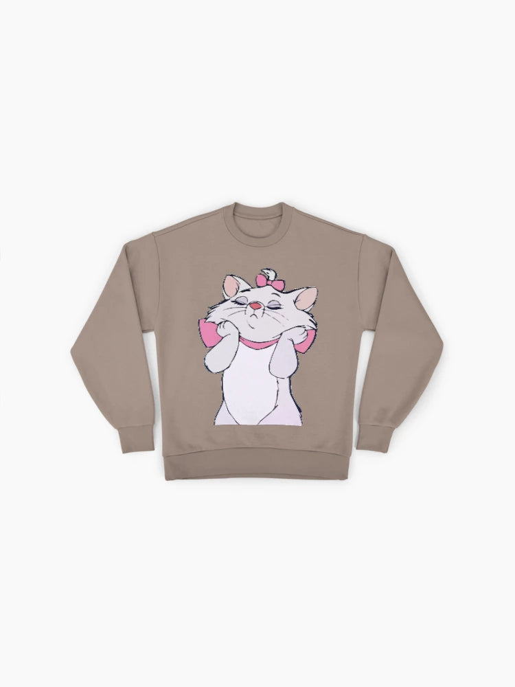 Aristocats Marie Fan Art, Premium Oversized Sweatshirt