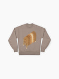 Cat Loaf Graphic Sweatshirt | Adorable Cozy Feline Lover Oversized Top