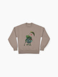 A Frog and His Son Sweatshirt, Cute Amphibian Family Art Top
