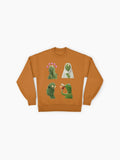 Kermit the Frog Meme Set Sweatshirt | Viral Internet Humor Top
