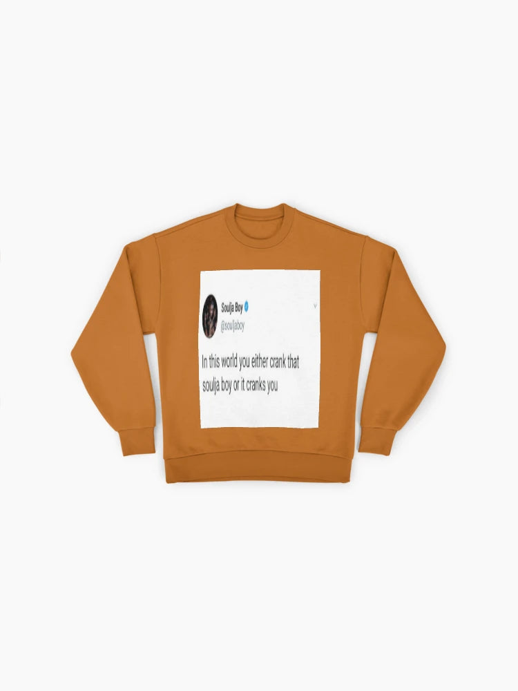 Soulja Boy Famous Tweet Sweatshirt | Iconic Viral Meme Oversized Top