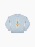 Funny 'I Choose Violence' Duck, Premium Oversized Sweatshirt
