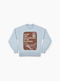 'Do Not Feed Hallucinogens' Alligator, Funny Warning Sweatshirt