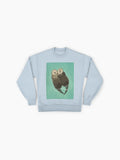 Significant Otters Holding Hands Sweatshirt, Cute Animal Couple Top