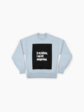 Funny "Unsupervised" Quote Sweatshirt, Premium Oversized Comfy Fit