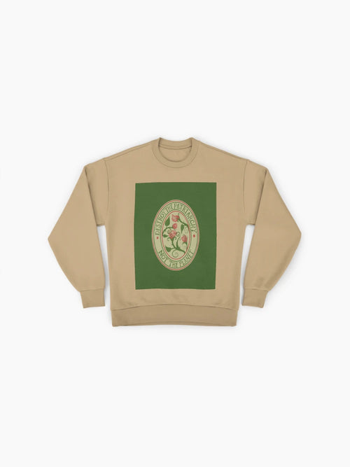 'Destroy Patriarchy' Sweatshirt, Eco-Conscious Oversized Fit