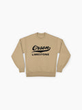 Orson Limestone Official Logo Sweatshirt, Branded Graphic Wear