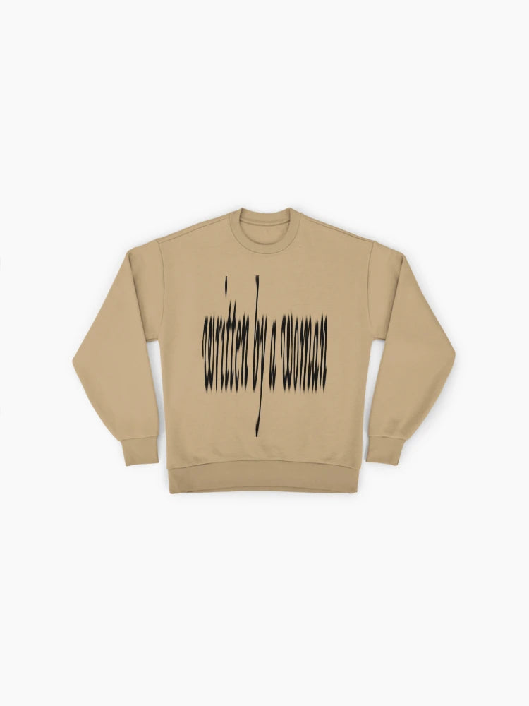 'Written' Author/Writer Graphic, Bookish Oversized Sweatshirt