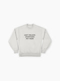 Don't Believe Everything You Think" Oversized Motivational Sweatshirt