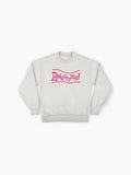 Awesome!" Bold Statement Sweatshirt, Minimalist Graphic Word Top