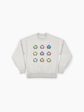Stardew Valley Pastel Junimos Sweatshirt | Cozy Gamer Oversized Top
