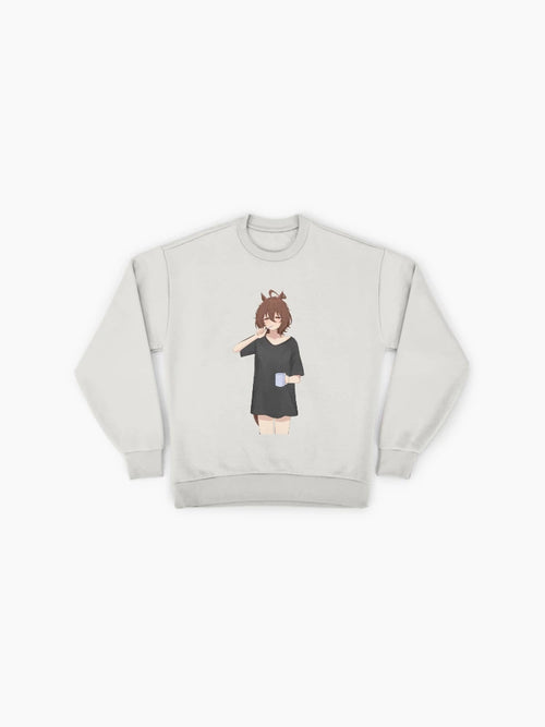 Agnes Tachyon Portrait Sweatshirt, Premium Uma Musume Anime Fan Gift
