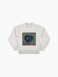 Tachyon Energy Heart7 Graphic Sweatshirt, Abstract Energy Design Top
