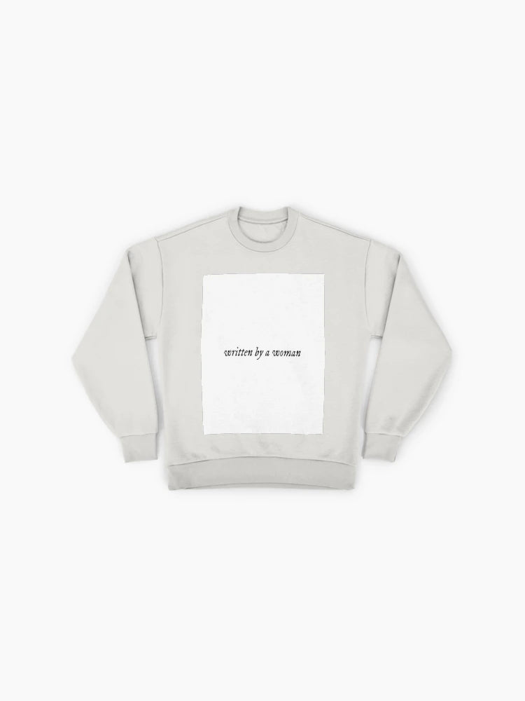 Written" Premium Oversized Sweatshirt, Minimalist Director's Gift