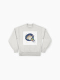Tachyon Flyer Sci-Fi Graphic Sweatshirt, Premium Oversized Pullover