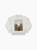 Strawberry Fields Graphic Art, Premium Oversized Sweatshirt