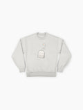 Tea Time Graphic Sweatshirt | Cozy Drink Lover's Oversized Crewneck