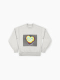 Tachyon Energy Heart8 Graphic Sweatshirt, Spiritual Wellness Design