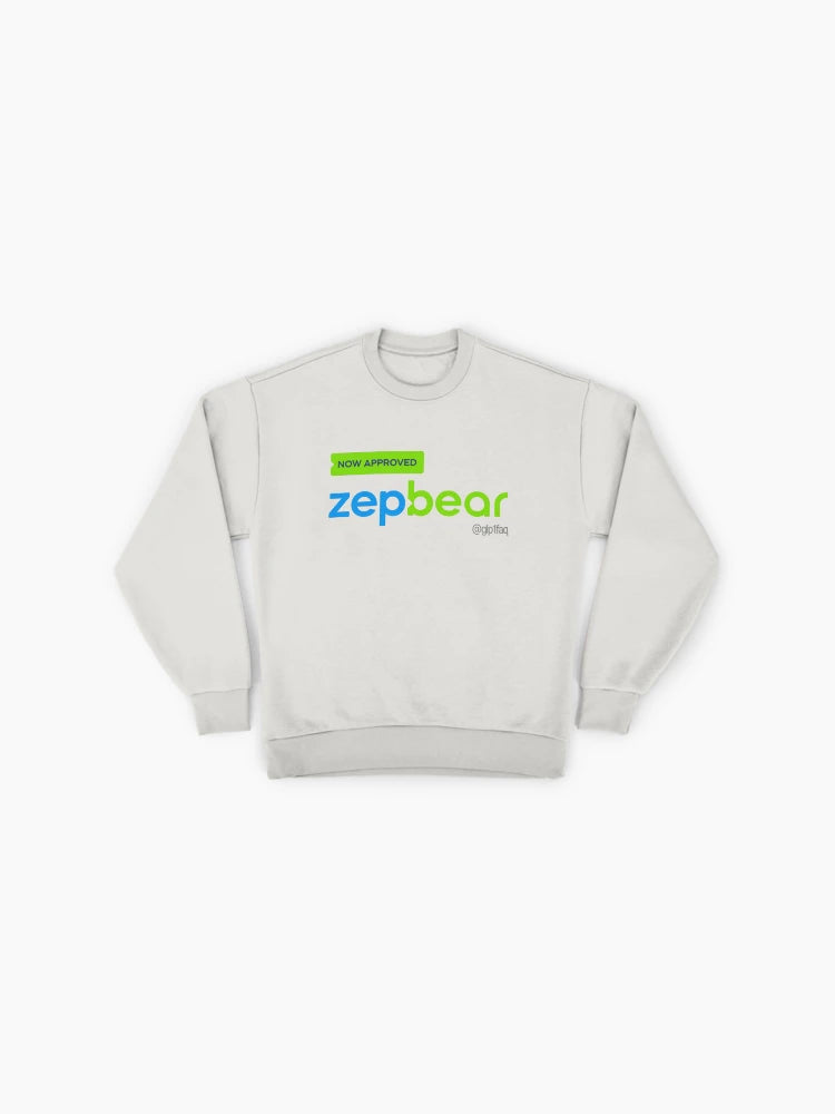 Zepbear Weight Loss Journey Bear Sweatshirt, Premium Oversized Gift