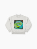 Tachyon Energy Heart German Sweatshirt (Herz3), Spiritual Graphic Top
